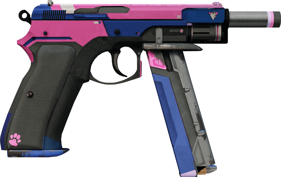 Preview image 2 of StatTrak™ CZ75-Auto | Gatáctica (Algo desgastado)