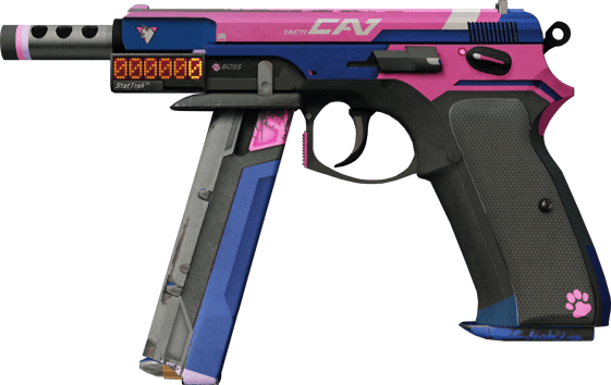 StatTrak™ CZ75-Auto | Mistigri (Testée sur le terrain)