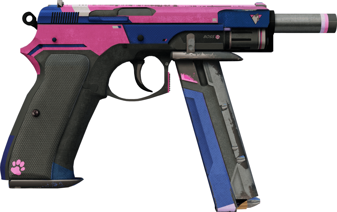 Preview image 2 of StatTrak™ CZ75-Auto | Mistigri (Usée)