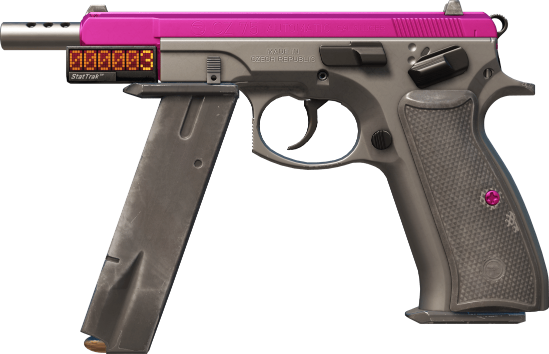 Preview image 1 of CZ75自动型（StatTrak™） | 梅红时刻 (崭新出厂)