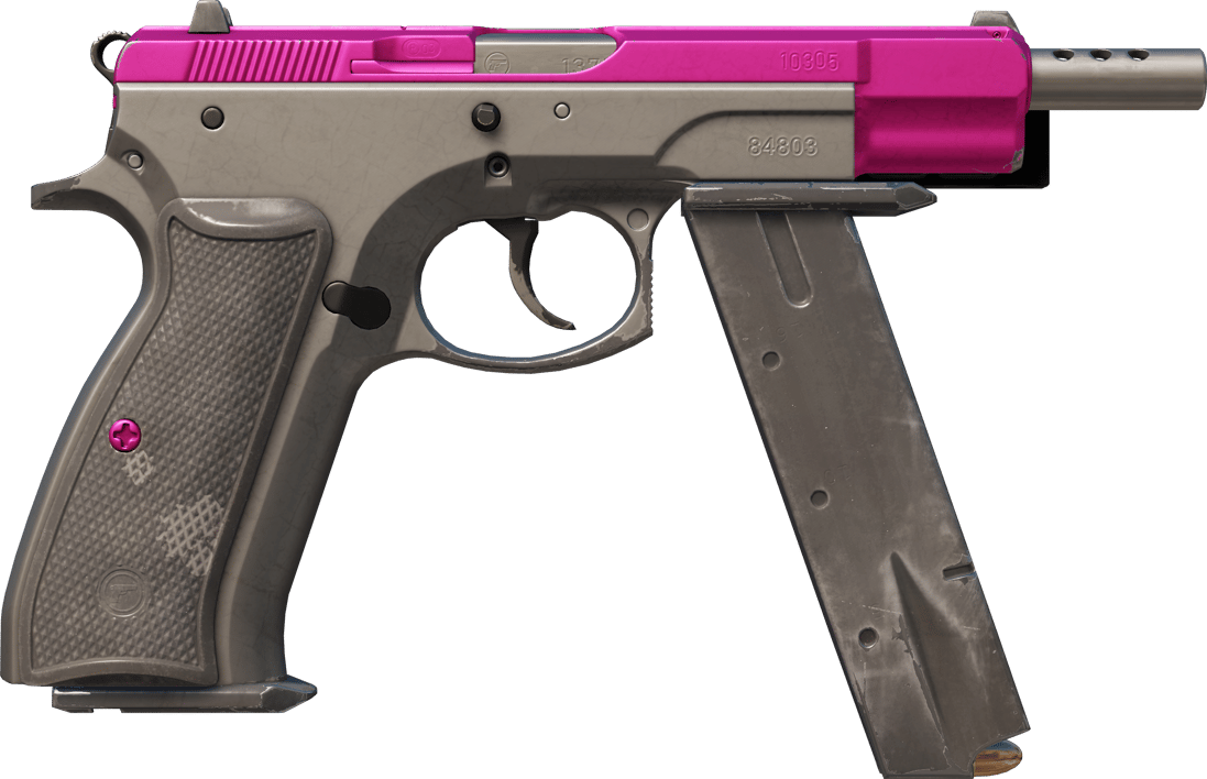 Preview image 2 of CZ75-Auto (StatTrak™) | Le fuchsia, c'est ça ! (Testée sur le terrain)