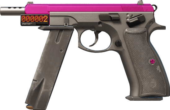 StatTrak™ CZ75-Auto | Le fuchsia, c'est ça ! (Testée sur le terrain)