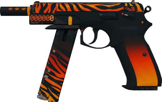 StatTrak™ CZ75-Auto | Tigris (FT - Qua thực chiến)