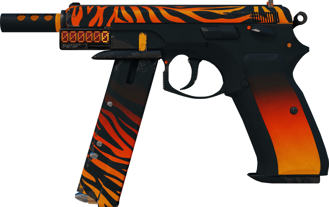 Preview image 1 of StatTrak™ CZ75-Auto | Tigre (Testée sur le terrain)