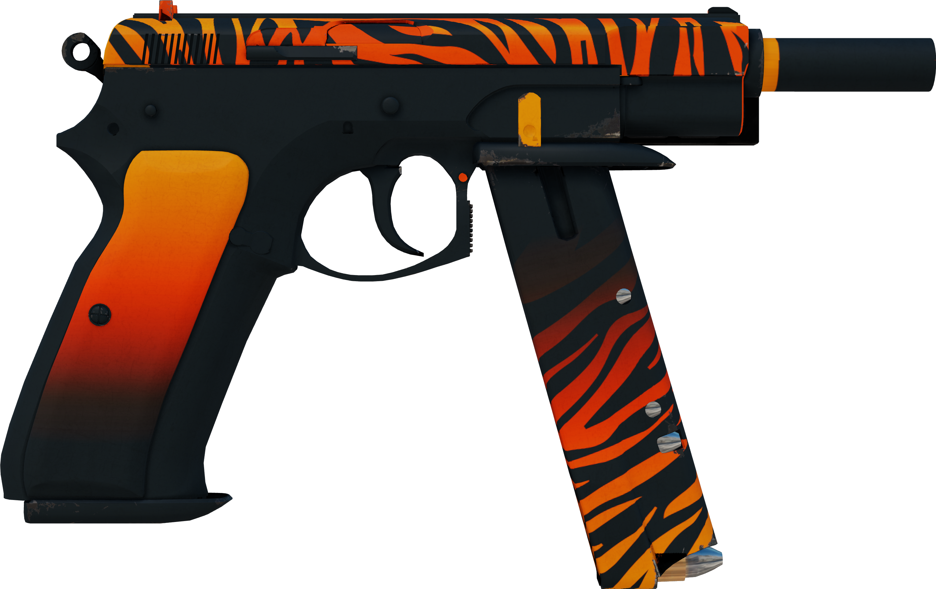 Preview image 2 of StatTrak™ CZ75-Auto | Tigre (Très peu usée)