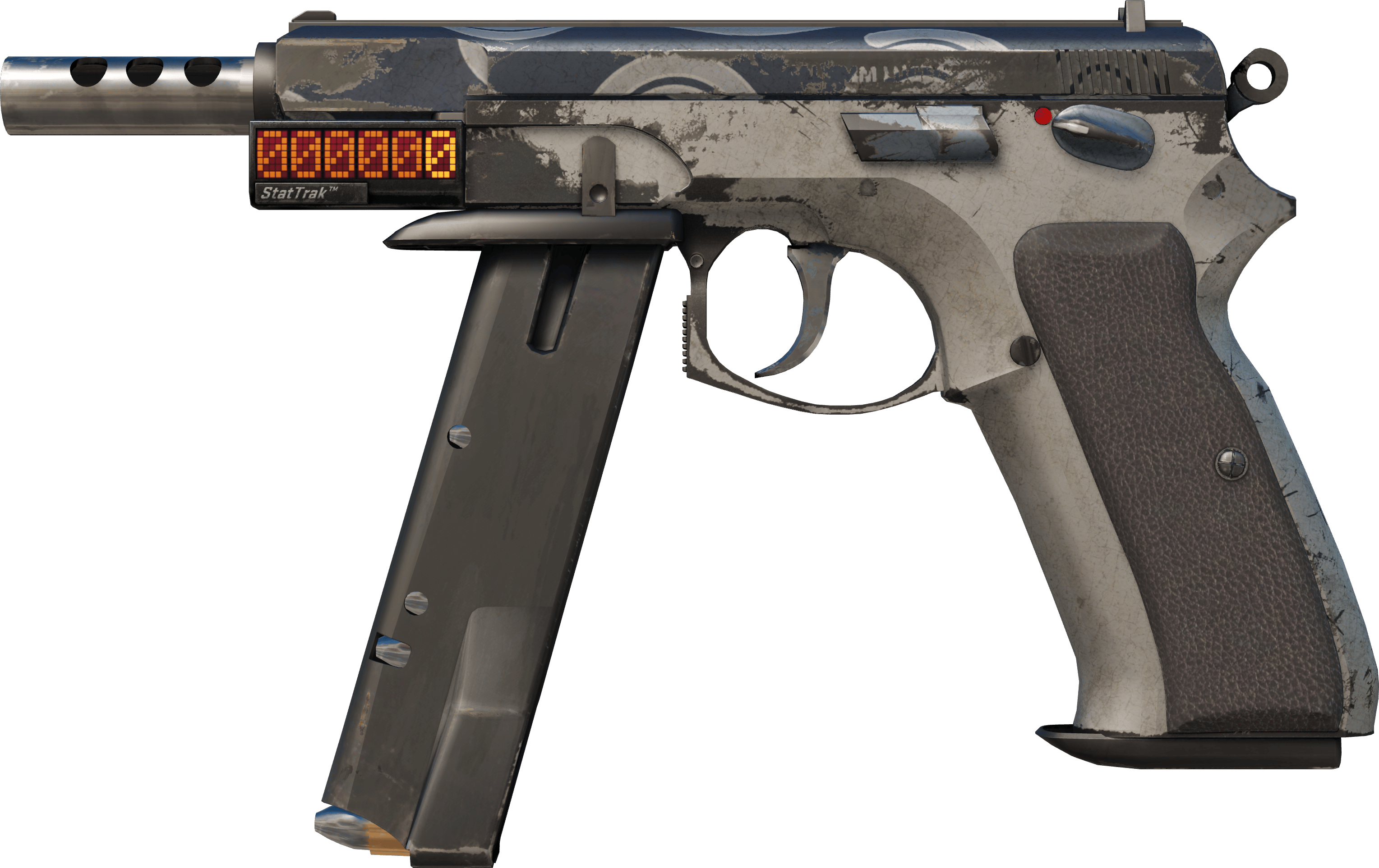 Preview image 1 of StatTrak™ CZ75-Auto | Torsion (Marquée par les combats)