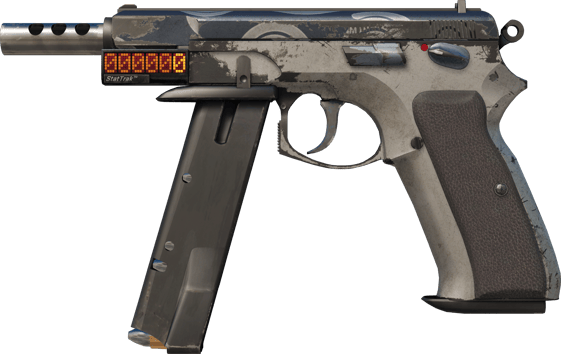 StatTrak™ CZ75-Auto | Kiertymä (Reissussa rähjääntynyt)