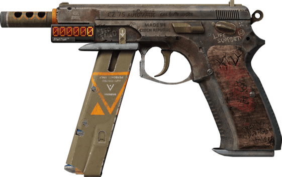 StatTrak™ CZ75-Auto | 世代宿仇 (戰痕累累)