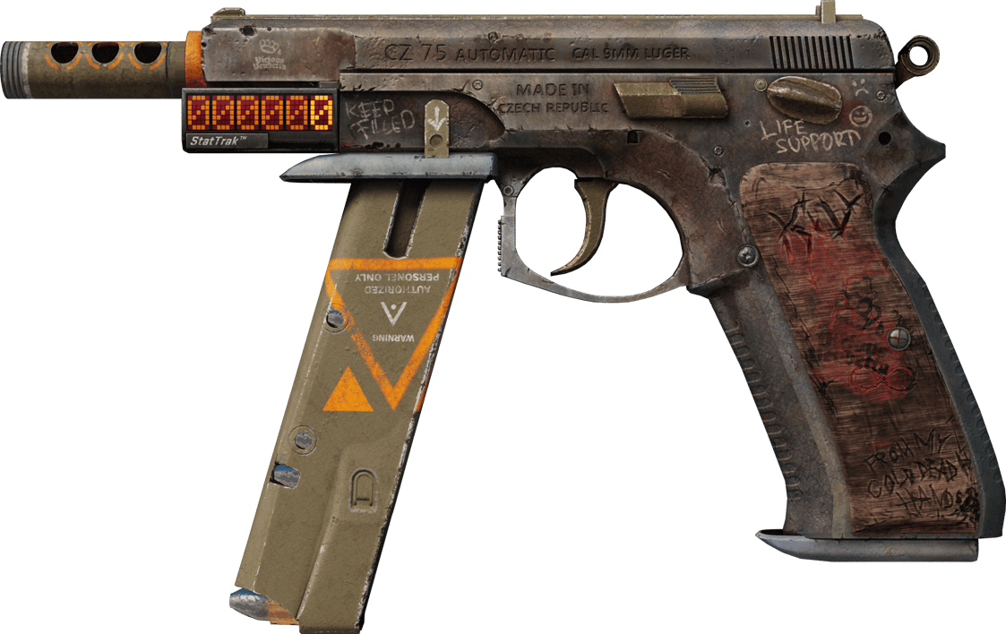 Preview image 1 of StatTrak™ CZ75-Auto | 世代宿仇 (戰痕累累)