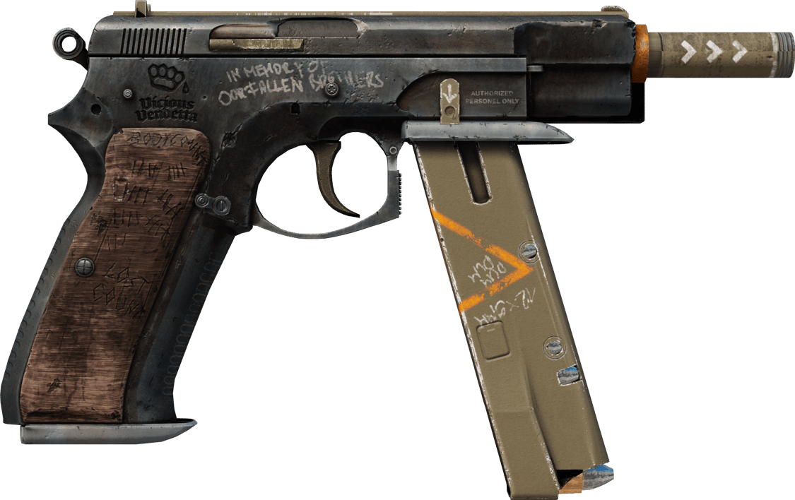 Preview image 2 of StatTrak™ CZ75-Auto | 世仇 (略有磨损)
