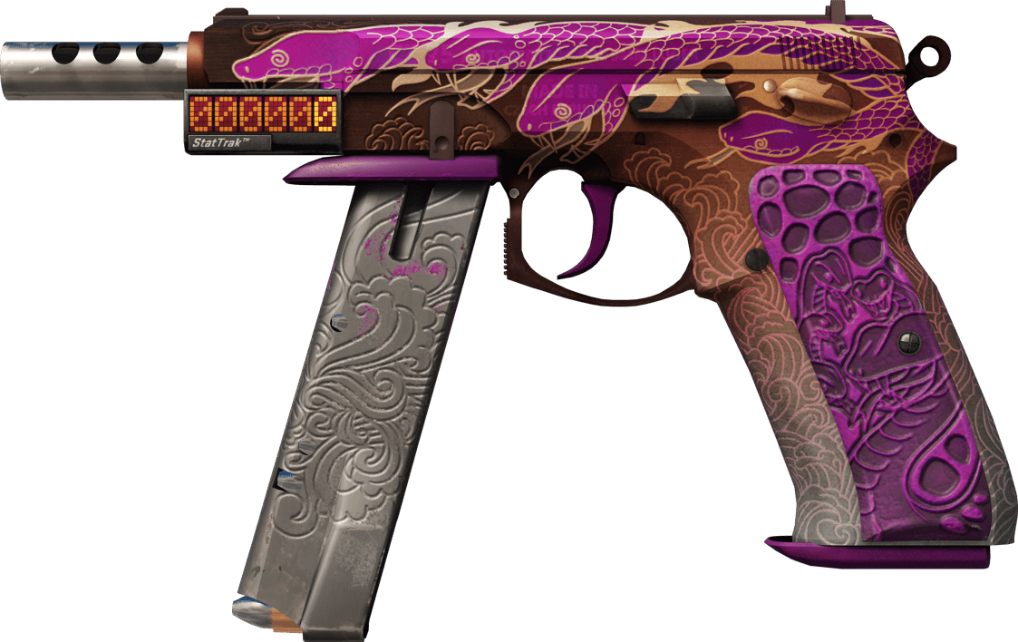 Preview image 1 of StatTrak™ CZ75-Auto | 향류 (전투로 닳고 닳은)