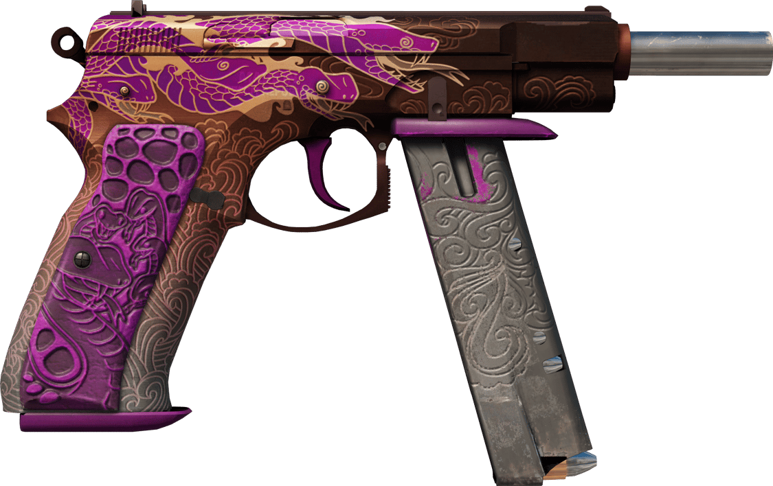 Preview image 2 of StatTrak™ CZ75-Auto | Xiangliu (mocne zużycie)