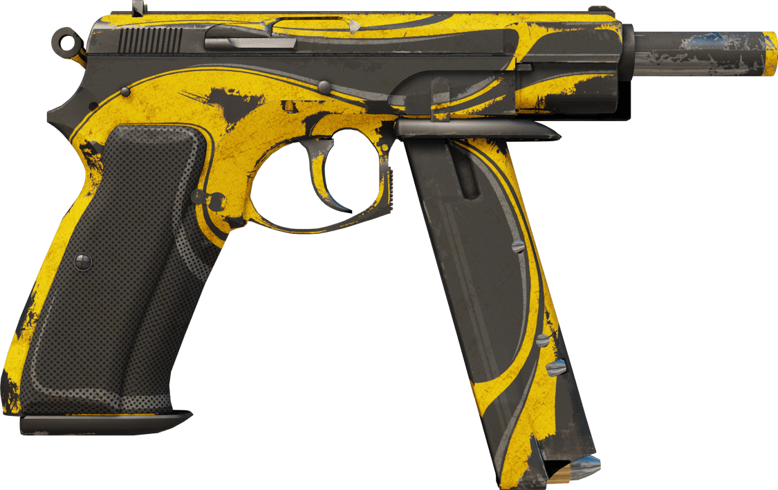 Preview image 2 of StatTrak™ CZ75-Auto | 노란색 재킷 (전투로 닳고 닳은)