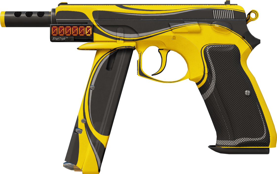 Preview image 1 of StatTrak™ CZ75-Auto | 黄夹克 (崭新出厂)