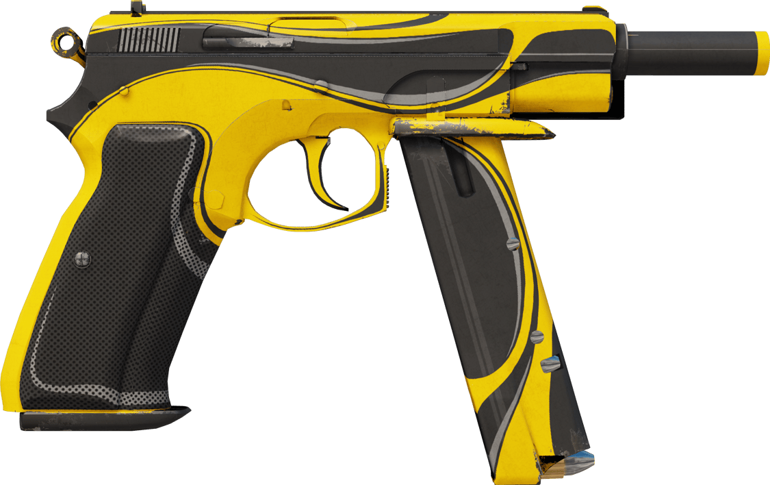Preview image 2 of StatTrak™ CZ75-Auto | Sarı Ceket (Görevde Kullanılmış)