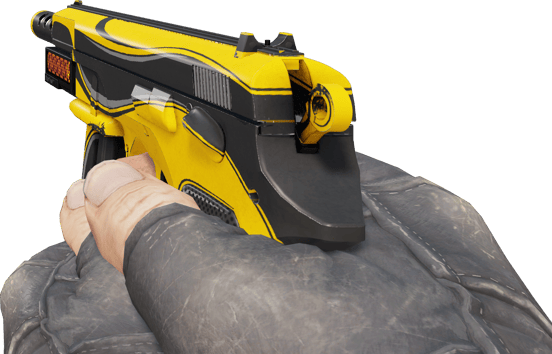 Preview image 3 of StatTrak™ CZ75-Auto | Yellow Jacket (มีรอยถลอกเล็กน้อย)