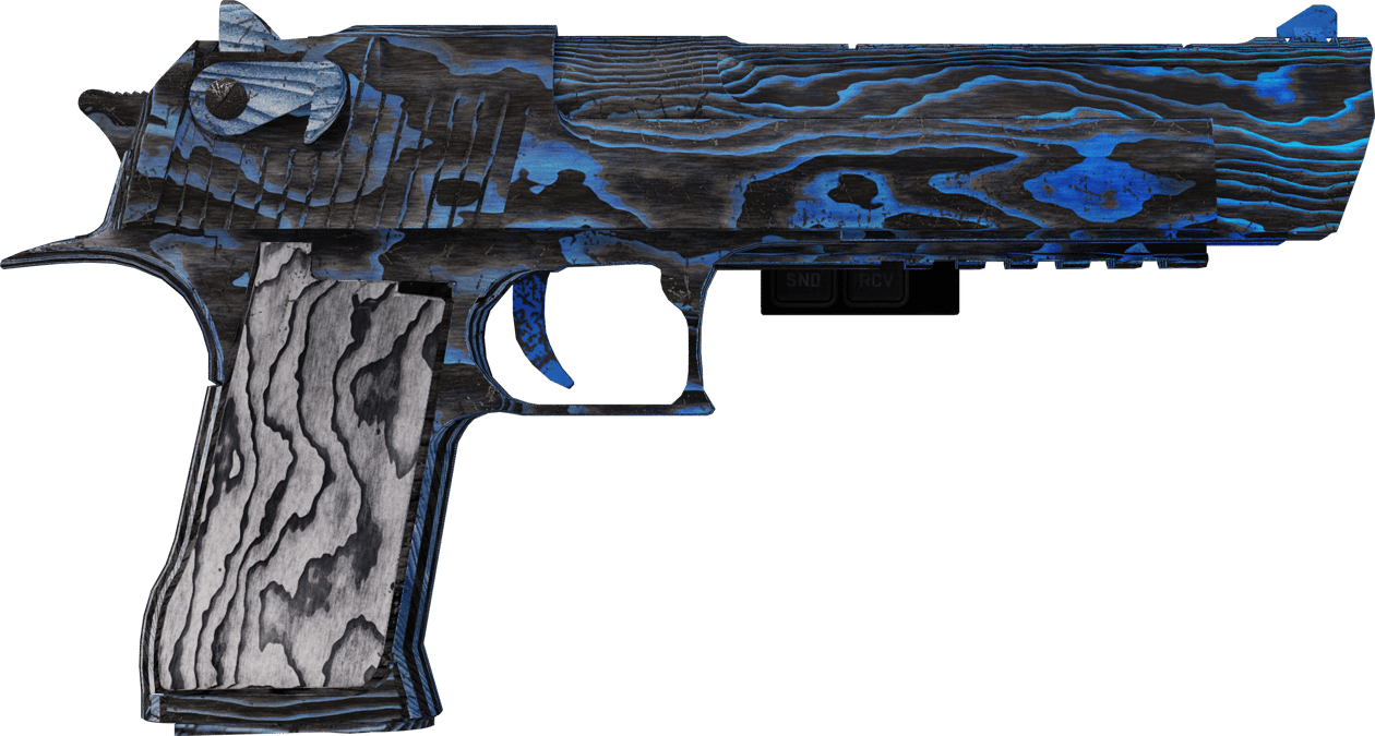 Preview image 2 of Desert Eagle (StatTrak™) | Blue Ply (WW - Khá mòn)
