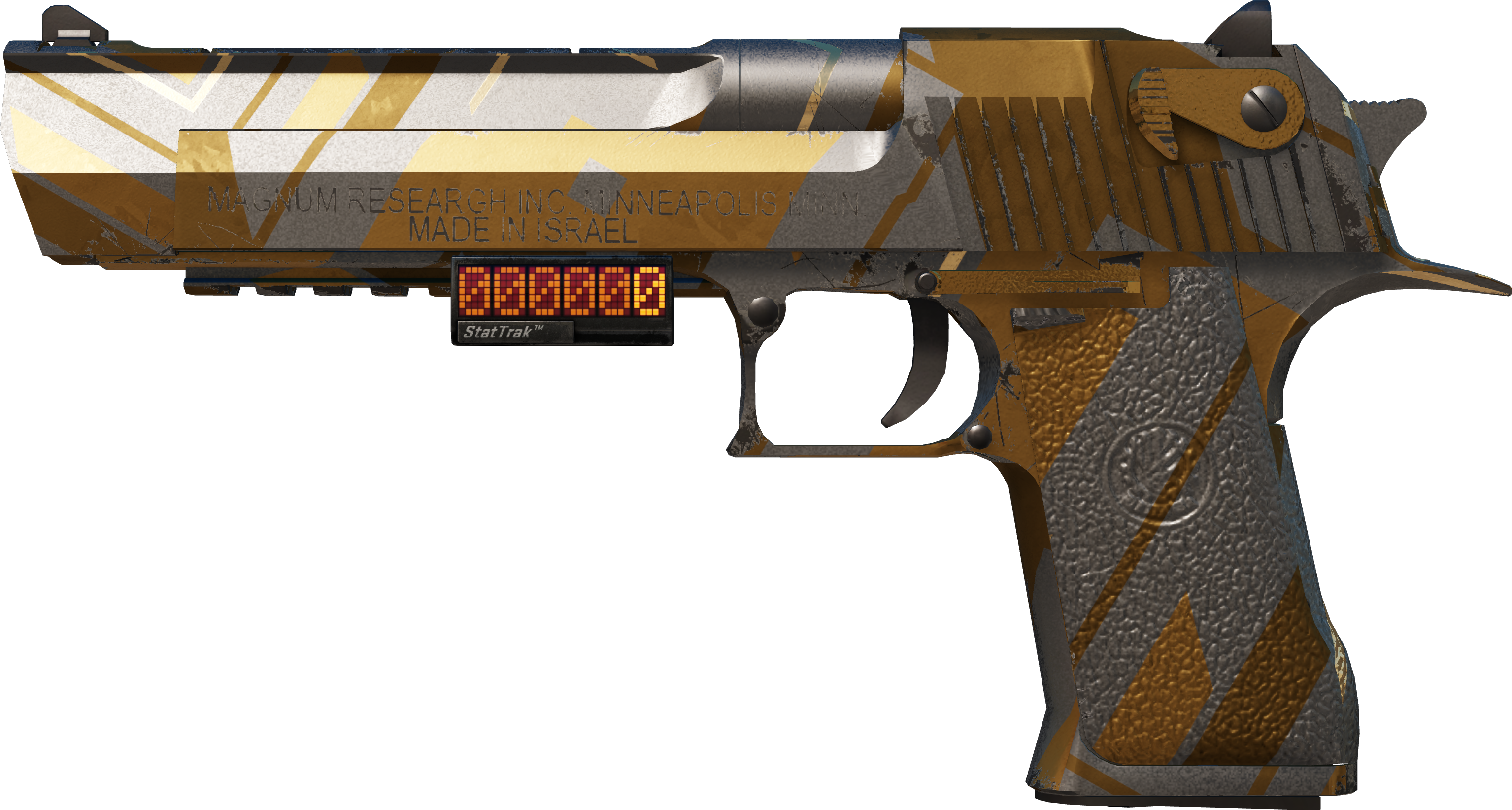 Preview image 1 of StatTrak™ Desert Eagle | Bronze Deco (Minimal Wear)