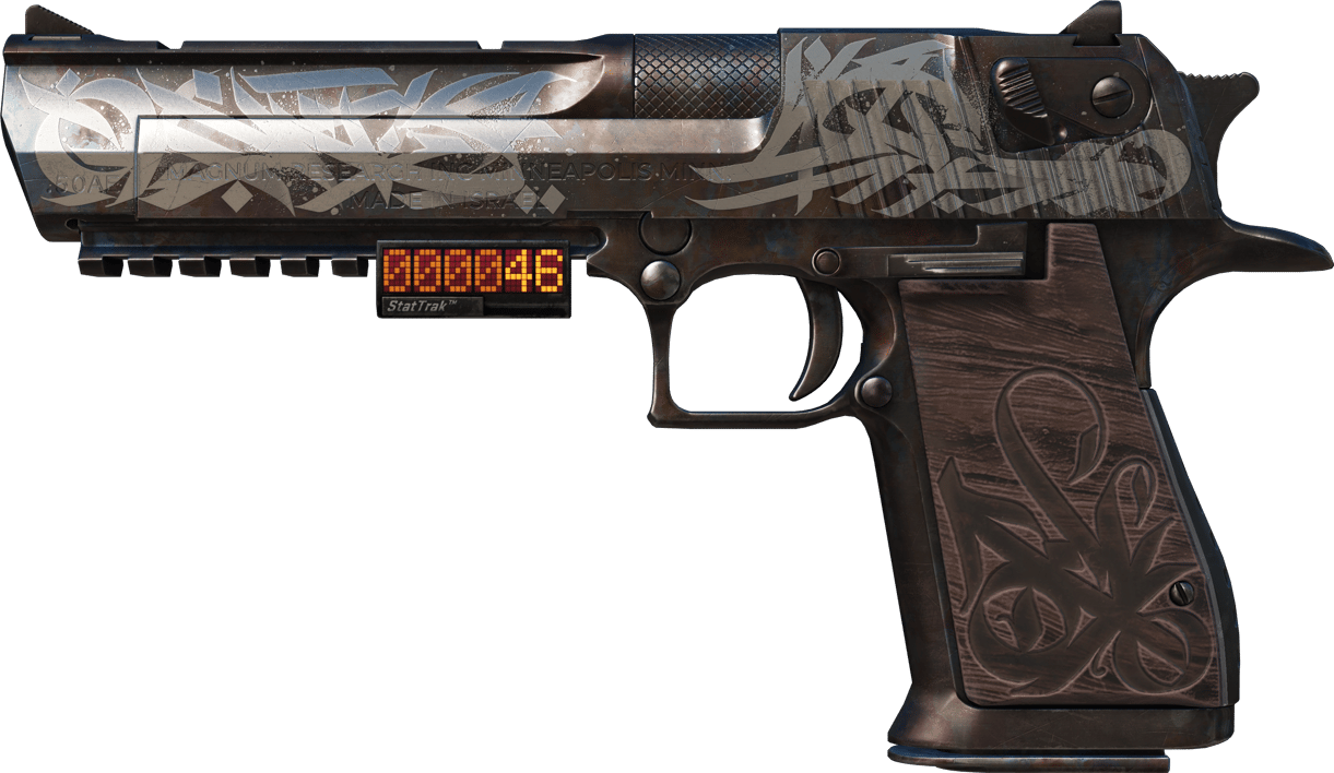 Preview image 1 of StatTrak™ Desert Eagle | Kaligrafiti (Az Aşınmış)
