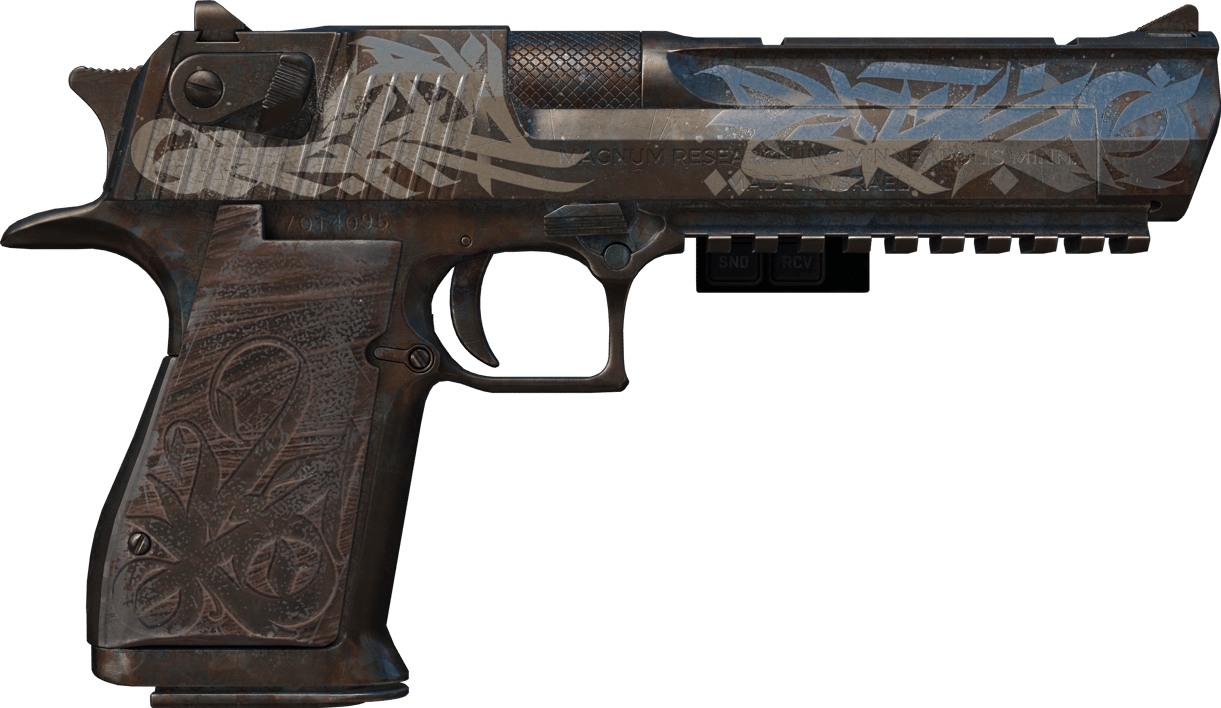 Preview image 2 of StatTrak™ Desert Eagle | 书法涂鸦 (破损不堪)