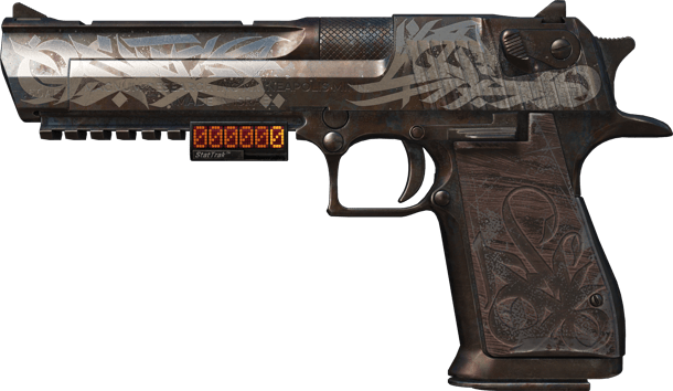 StatTrak™ Desert Eagle | 书法涂鸦 (破损不堪)