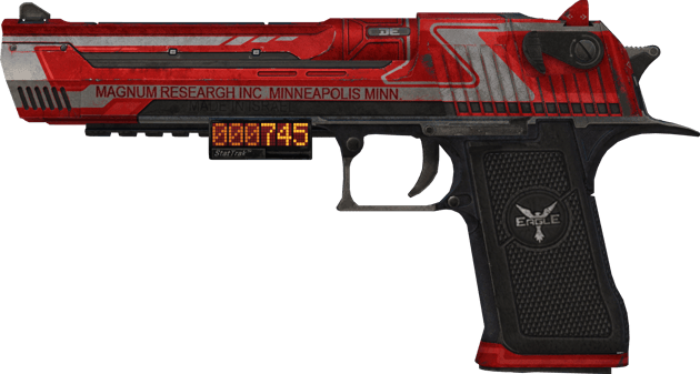 StatTrak™ Desert Eagle | 紅色警戒 (戰痕累累)