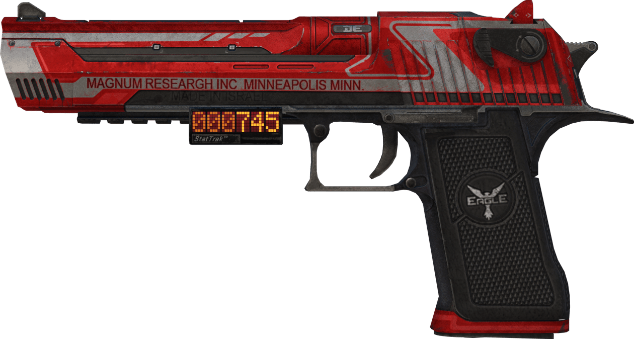 Preview image 1 of StatTrak™ Desert Eagle | Code Red (Gasto)