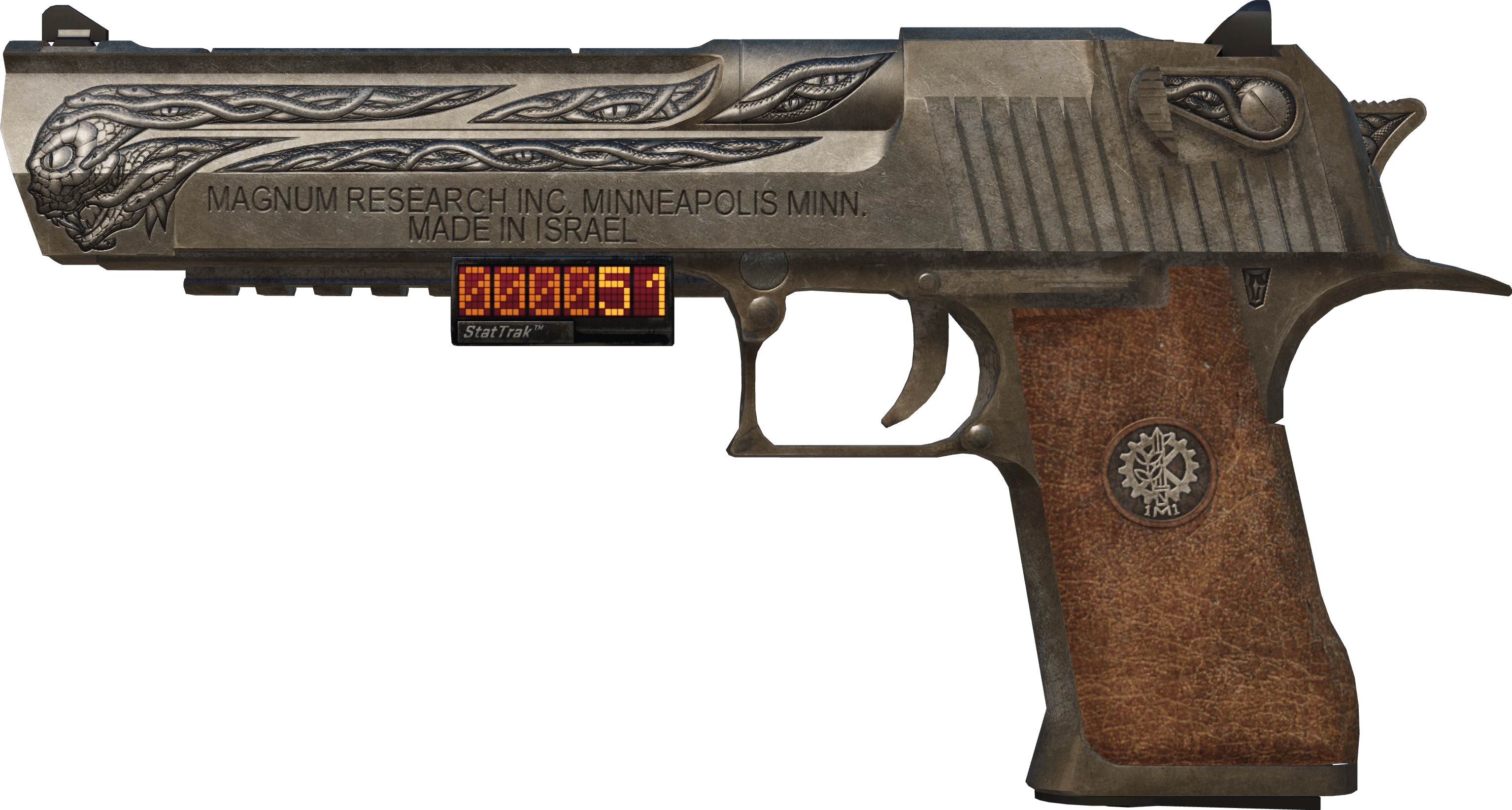 Preview image 1 of StatTrak™ Desert Eagle | Naga (Usée)