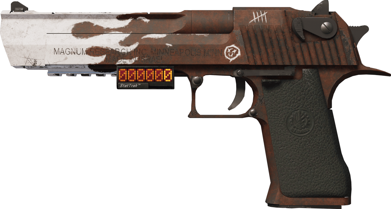 Preview image 1 of StatTrak™ Desert Eagle | 불꽃 산화물 (거의 깨끗한)