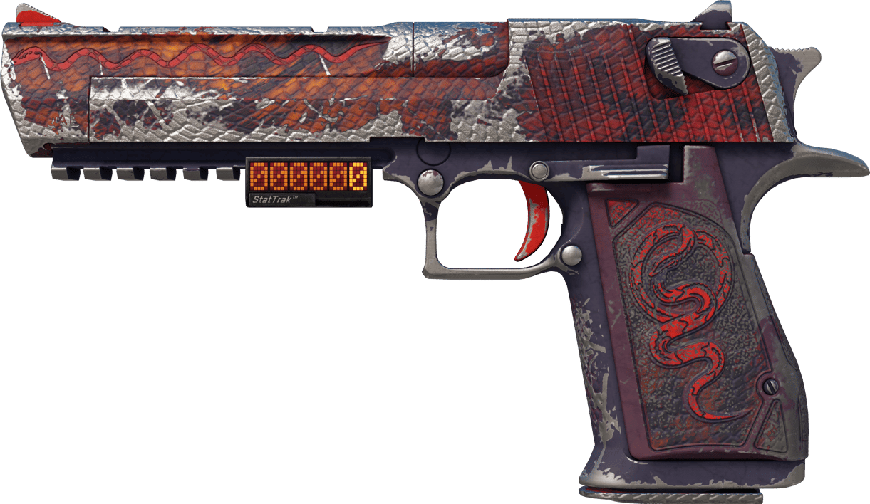 Preview image 1 of StatTrak™ Desert Eagle | Serpent Strike (Consumato)