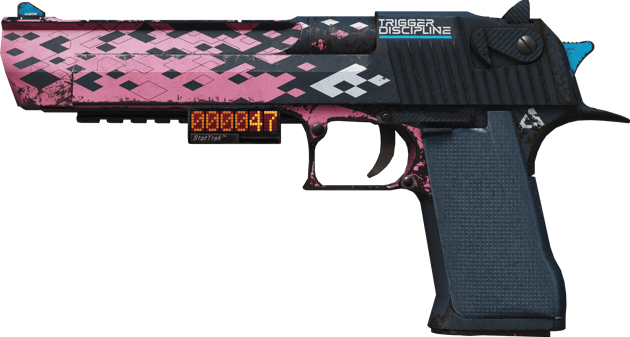 StatTrak™ Desert Eagle | Trigger Discipline (ถลอกปอกเปิกจากการรบ)