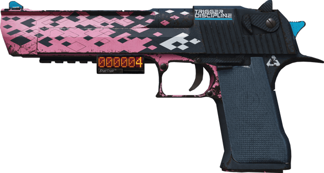 StatTrak™ Desert Eagle | Trigger Discipline (มีรอยถลอกอย่างมาก)