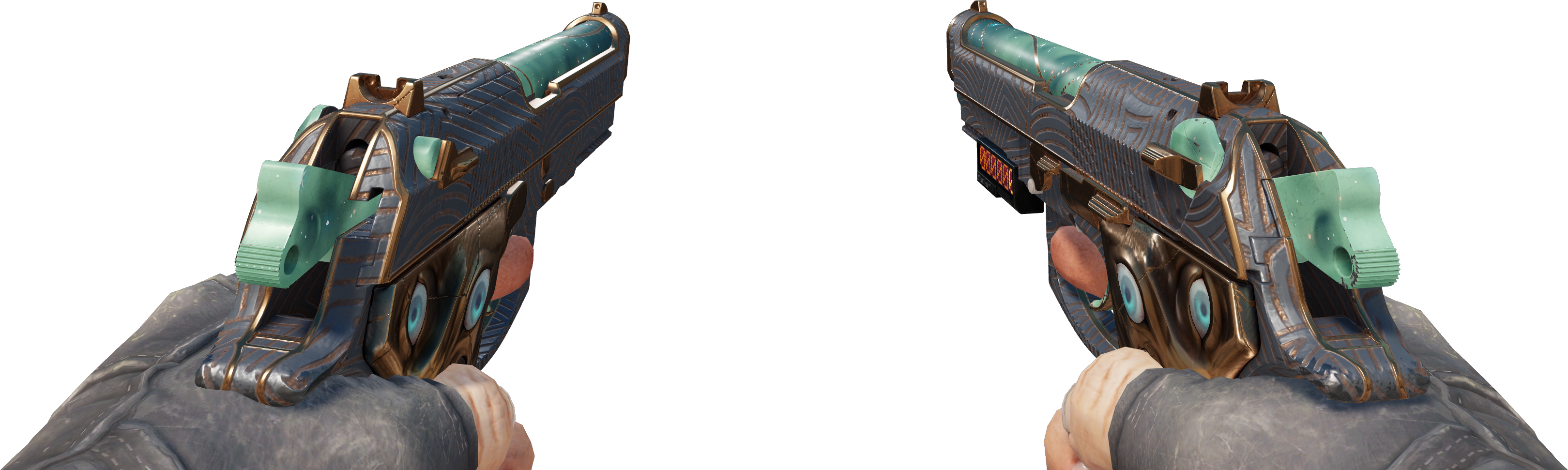 Preview image 4 of Dual Berettas (StatTrak™) | Yeux angéliques (Testée sur le terrain)