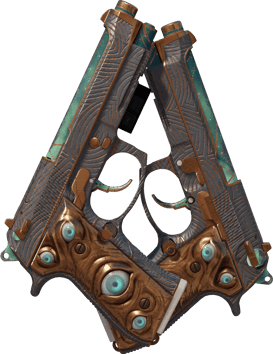 Preview image 2 of StatTrak™ Tupla-Berettat | Enkelin silmät (Aikansa elänyt)