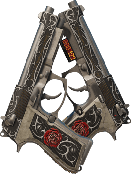 StatTrak™ Dual Berettas | 左右开花 (战痕累累)