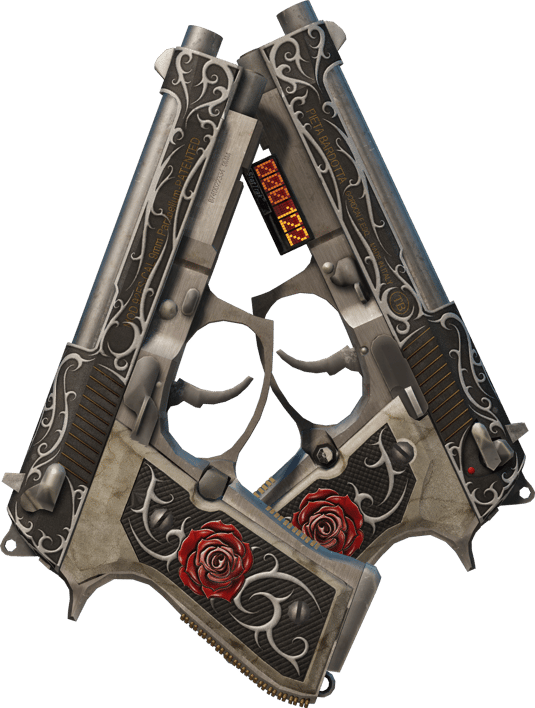 Preview image 1 of StatTrak™ Dual Berettas | 平衡 (戰痕累累)