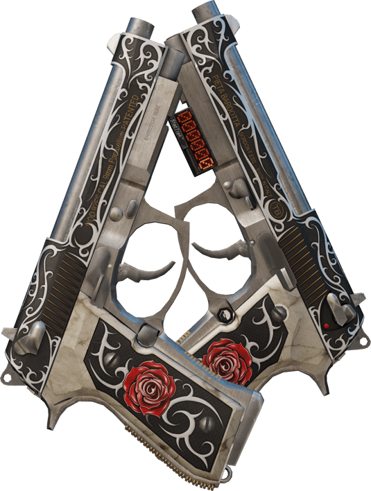 Preview image 1 of StatTrak™ Dual Berettas | 左右开花 (崭新出厂)