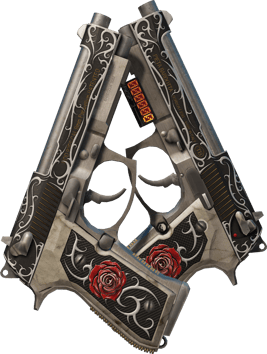 StatTrak™ Dual Berettas | 平衡 (輕微磨損)