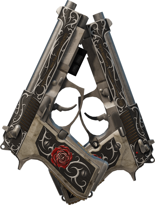 Preview image 2 of StatTrak™ Dual Berettas | Równowaga (mocne zużycie)