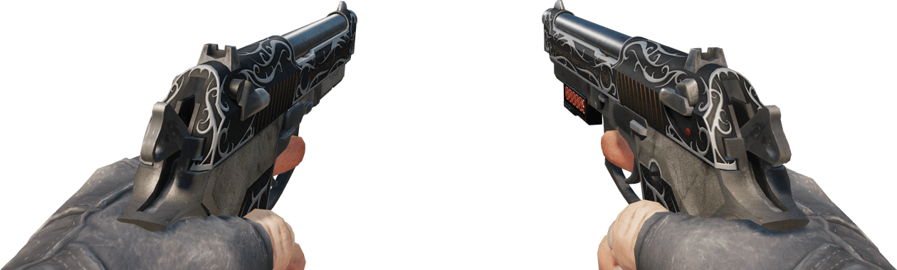 Preview image 3 of StatTrak™ Dual Berettas | Równowaga (mocne zużycie)