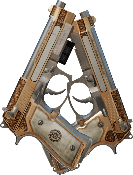 Preview image 2 of StatTrak™ Dual Berettas | Kartelli (Suoraan tehtaalta)
