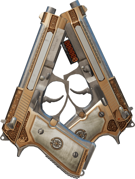 Preview image 1 of StatTrak™ Dual Berettas | Kartelli (Suoraan tehtaalta)