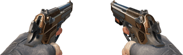 Preview image 3 of StatTrak™ Dual Berettas | Kartelli (Käytössä kokeiltu)