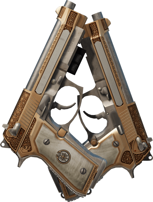 Preview image 2 of StatTrak™ Dual Berettas | Kartelli (Vähän käytetty)