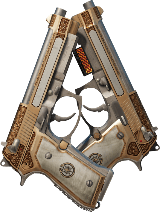 Preview image 1 of StatTrak™ Dual Berettas | Kartelli (Vähän käytetty)