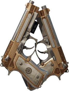 Preview image 2 of StatTrak™ Dual Berettas | Kartelli (Aikansa elänyt)