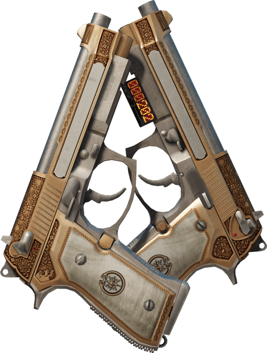 Preview image 1 of StatTrak™ Dual Berettas | Kartelli (Aikansa elänyt)