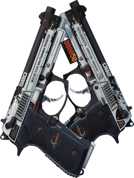 StatTrak™ Dual Berettas | Dezastre (Factory New)