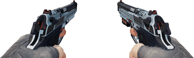 Preview image 3 of StatTrak™ Dual Berettas | Dezastre (Well-Worn)