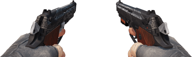 Preview image 3 of StatTrak™ Dual Berettas | Zwillingsdrachen (Einsatzerprobt)